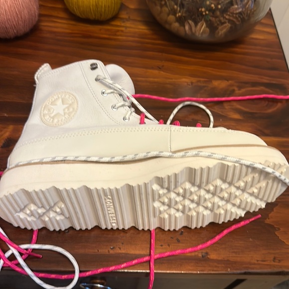Converse Unisex Chuck Taylor® Crafted Boot in Egret - Picture 3 of 16